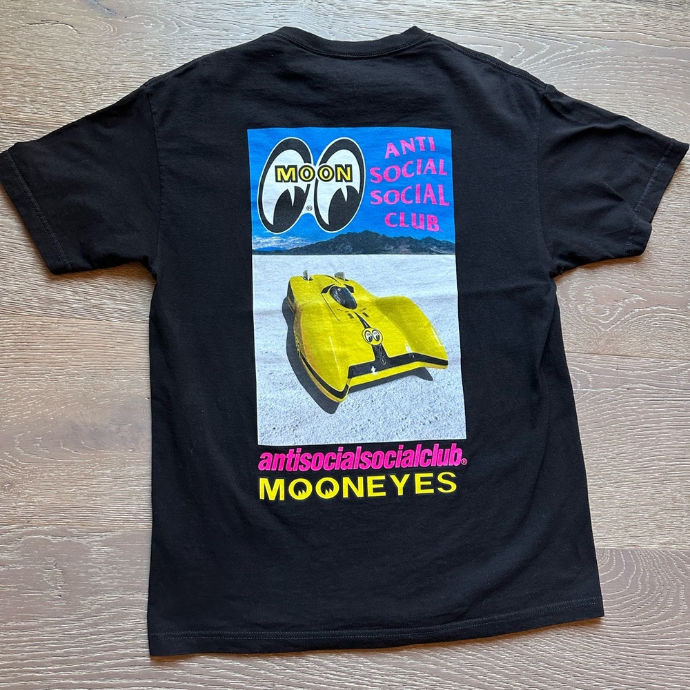 Anti Social Social Club x Mooneyes black tee Size L